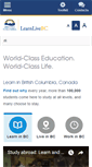 Mobile Screenshot of learnlivebc.ca